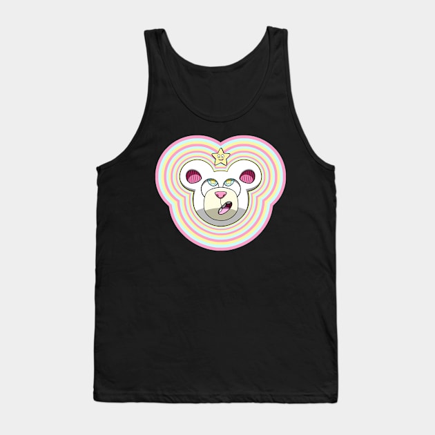 Star Bear Tank Top by Pencil Brain